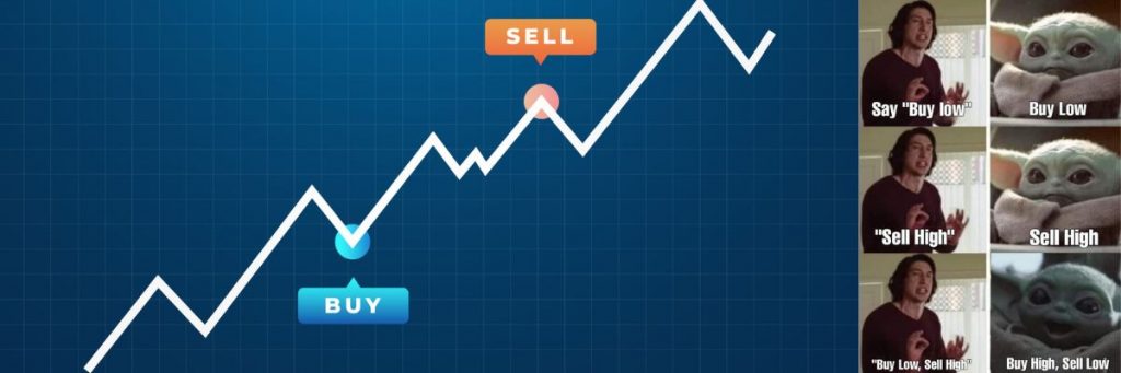 Trading, acheter bas et vendre haut