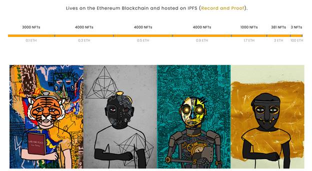 Hashmarks permet aux créateurs d'art de vendre leurs œuvres et aux acheteurs d'acheter et de posséder des œuvres sur une blockchain.